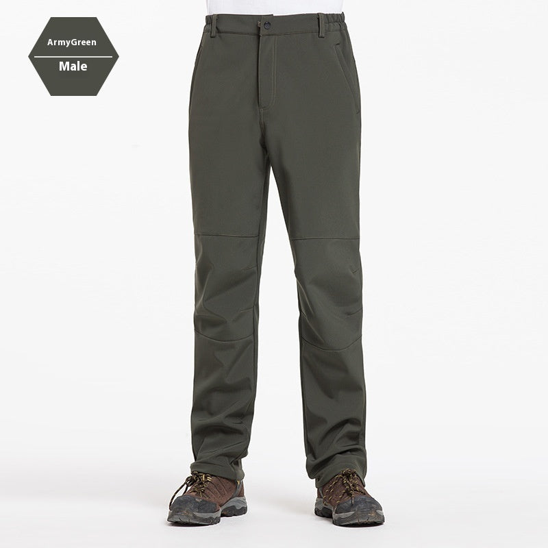 Autumn And Winter Tactical Pants Men And Women Outdoor Thickened Couple