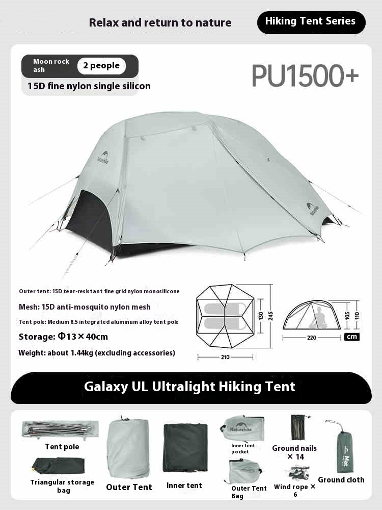 Ultralight Hiking Climbing Tent Double Outdoor Camping Equipment summit Mountaineer Top quality Tent