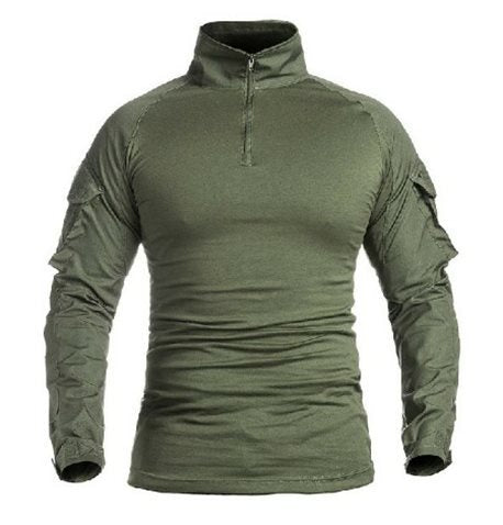 Army Tactical T shirt SWAT Soldiers military uniform Camouflage Suit Men's Frog Clothing Long Sleeve