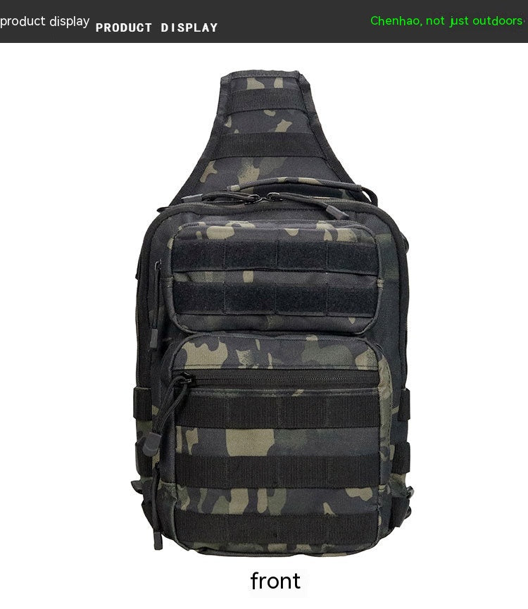 One Shoulder Crossbody Tactical Riding Outdoor Chest Bag
