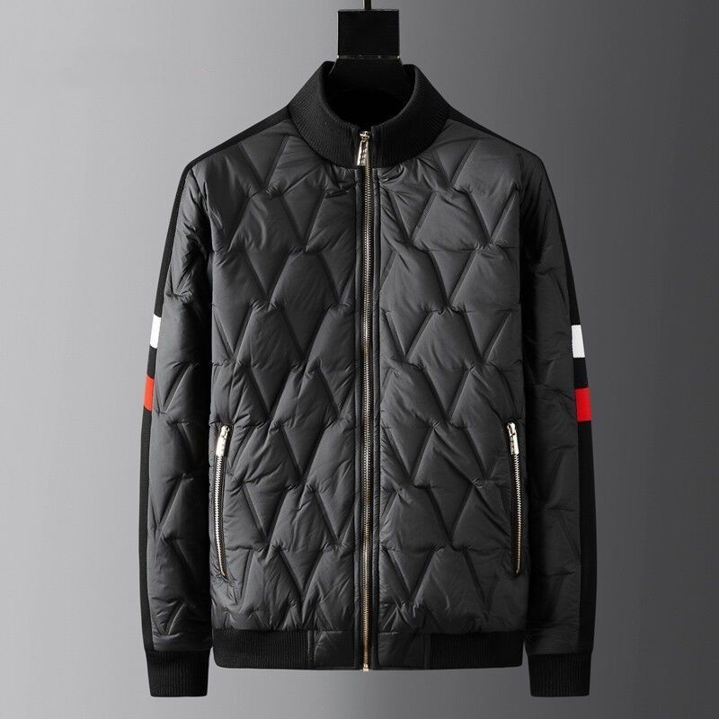 Mens Tactical Tracksuit Set Bottom Full Zip Padded Jacket Black Trousers Pants set - CHRISTMAS SPECIAL- Best gift for him - Down winter Tracksuit set