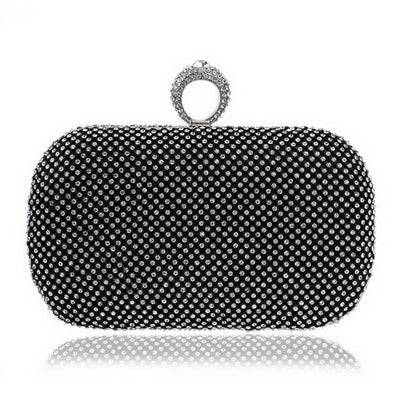 Evening Clutch Bags Diamond-Studded Evening Bag With Chain Shoulder Bag purse