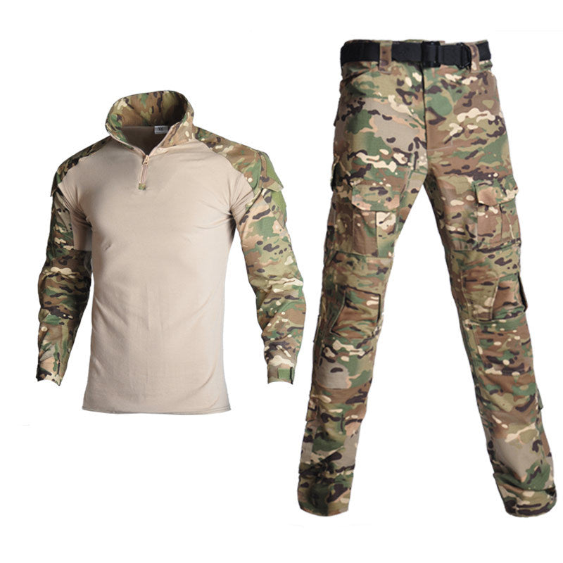 Airsoft Tactical Combat Gen3 G3 Camouflage Shirt Pant Special Force BDU Uniform - Black python pattern camouflage frog suit tactical suit combat Track & Field - Free Uk delivery: link in bio