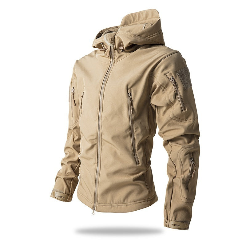 Men’s Women’s Outdoor Tactical Combat Soft Shell Waterproof coat jacket Pant , Breathable Warm Three-in-one Coat - BEST CHRISTMAS GIFT