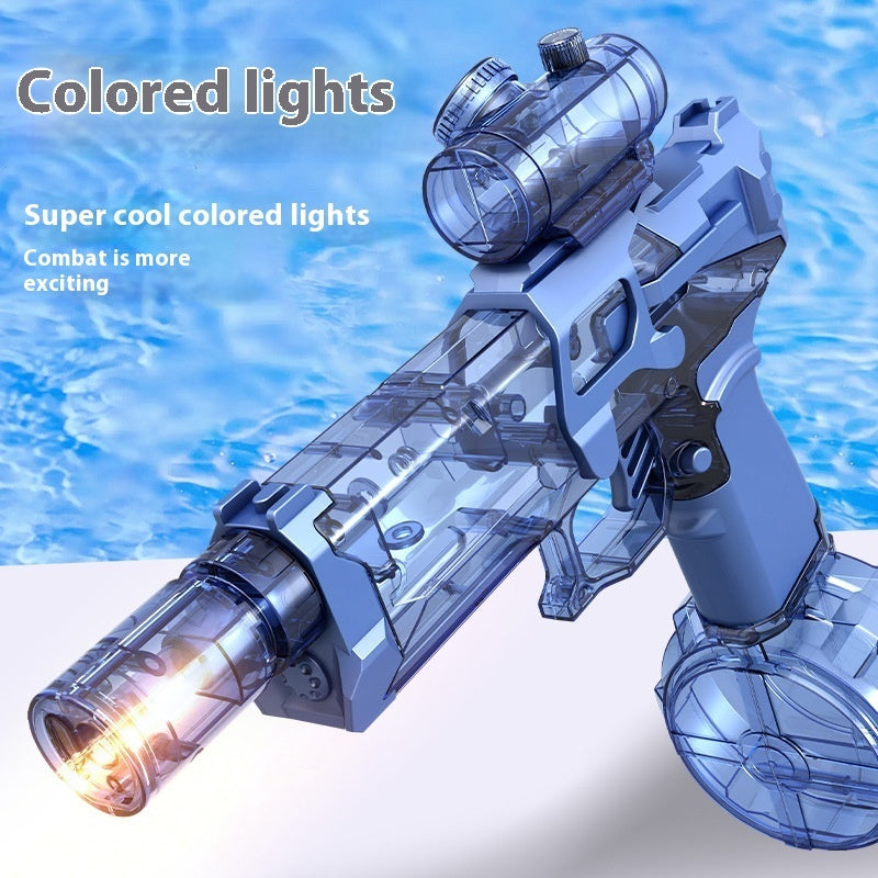 Fire Rat Electric Water Pistol Cool Light Full Automatic Water Spray Gun Summer Toy Sports Entertainment Children Gifts AC223 - BEST CHRISTMAS GIFT IDEAS FOR ANY AGE GROUPS