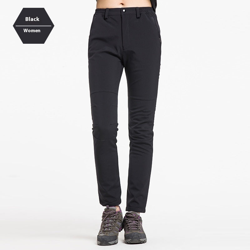 Autumn And Winter Tactical Pants Men And Women Outdoor Thickened Couple