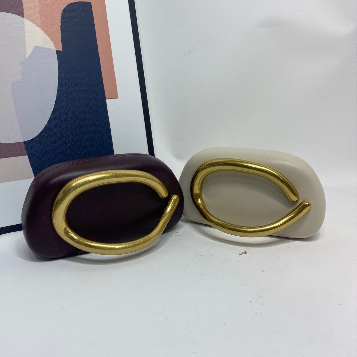 Hot sale ELEGANT PRETTY UNIQUE Retro Metal Buckle Decorative Clutch party prom Box Bag crossbody purse uk - FREE UK USA DELIVERY