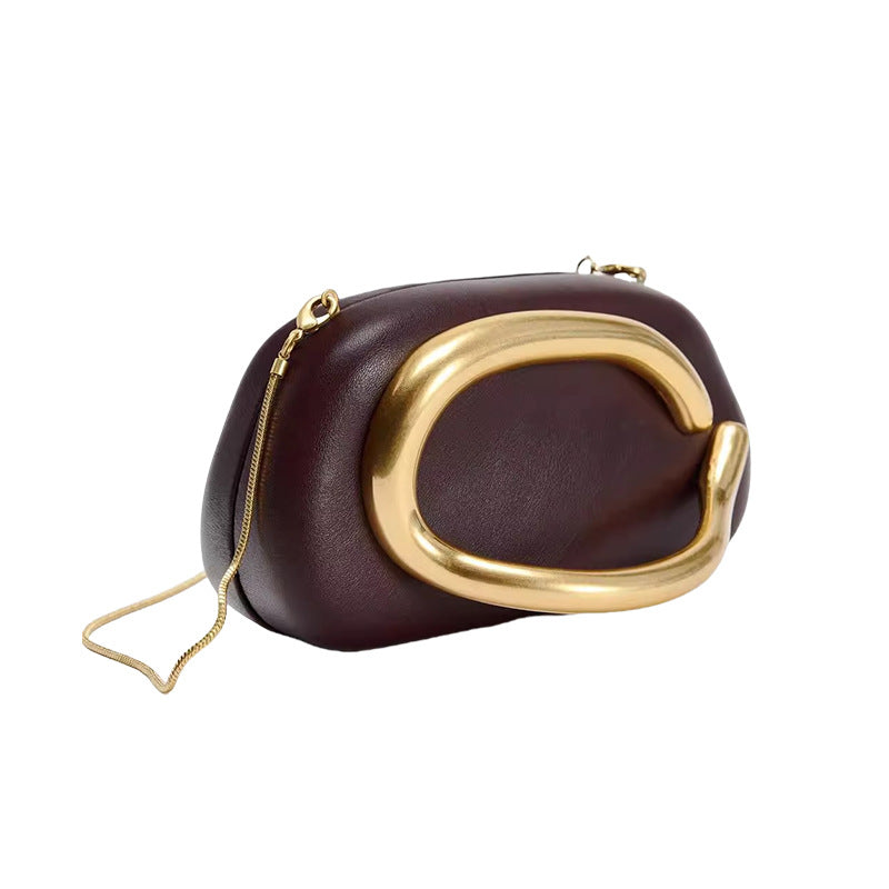 Hot sale ELEGANT PRETTY UNIQUE Retro Metal Buckle Decorative Clutch party prom Box Bag crossbody purse uk - FREE UK USA DELIVERY