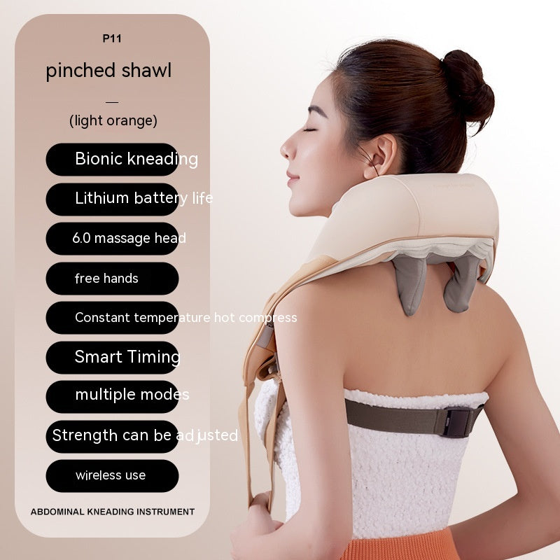 R U Stressed ? - Not anymore π Hands Free Oblique Muscles Shoulder & Neck pain massager at home - Electric Automated Digital Massager - Clip Kneading β‘οΈ- Best Masaager with different settings options - Therapy