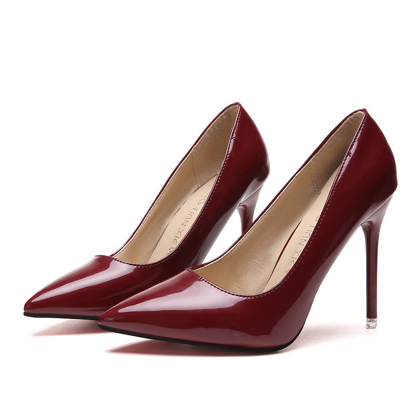 Women's Shoes Spring Nude Stiletto Heel Pointed High Heels Ladies HIGH HEEL Stiletto Women Pumps Pointed Toe Party Women's Shoes Size Uk