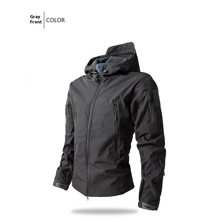 Men’s Women’s Outdoor Tactical Combat Soft Shell Waterproof coat jacket Pant , Breathable Warm Three-in-one Coat - BEST CHRISTMAS GIFT