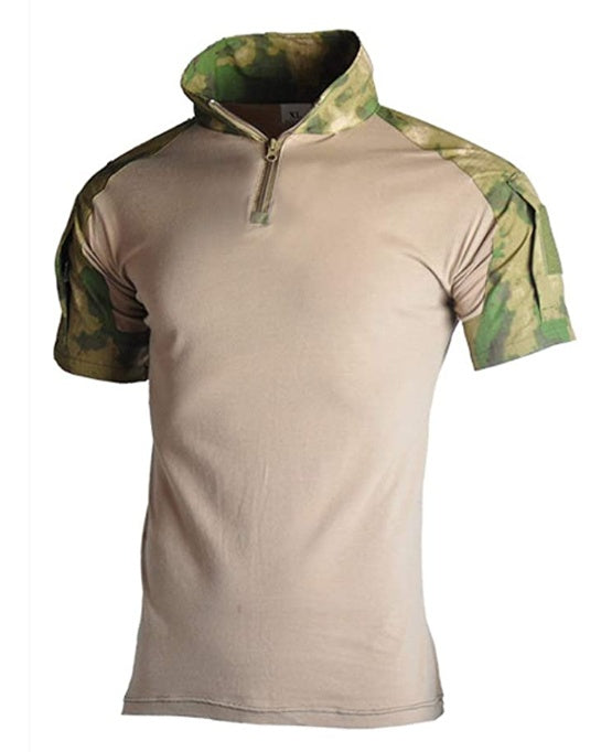 Mens Military Tactical Polo Shirt Army Combat Camouflage Outdoor Training Hunting Top polo shirt dress