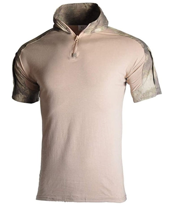 Mens Military Tactical Polo Shirt Army Combat Camouflage Outdoor Training Hunting Top polo shirt dress