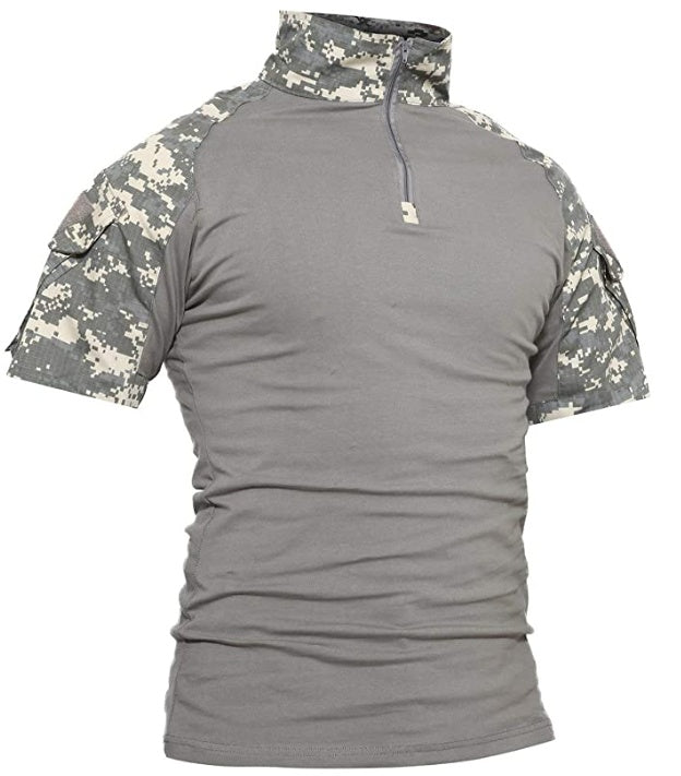 Mens Military Tactical Polo Shirt Army Combat Camouflage Outdoor Training Hunting Top polo shirt dress