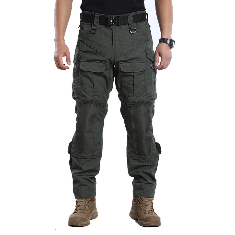 Men’s Tactical Combat Camouflage Pants Waterproof Outdoor Military Cargo Trousers Hiking