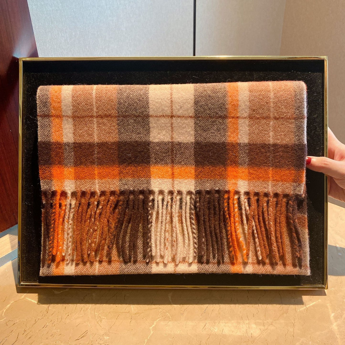 Edinburgh Scotland Edinburgh Plaid Scarf Winter New Wool Cashmere Warm wool scarves shawl dress