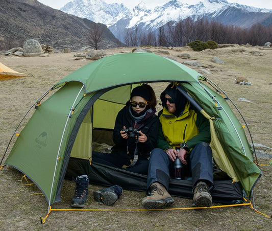 Outdoor Camping & Mountaineering Double Tent For Rainstorm Protection weatherproof sturdy