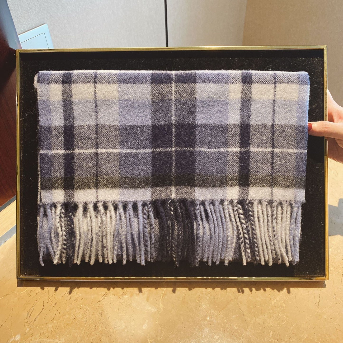 Edinburgh Scotland Edinburgh Plaid Scarf Winter New Wool Cashmere Warm wool scarves shawl dress