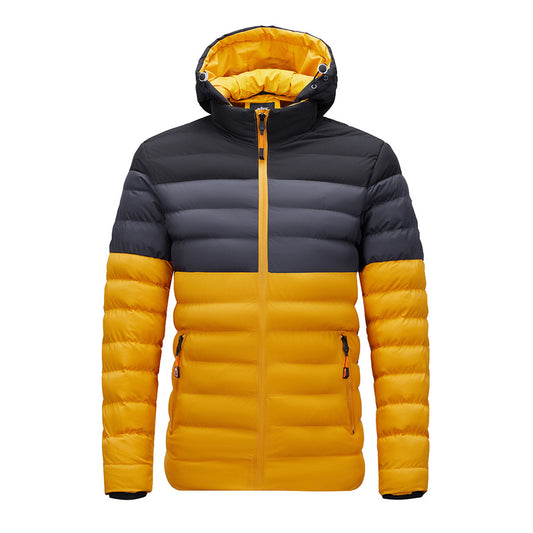 Waterproof Gradient Men Women Winter Jacket Warm Rain Coat With Removable Hood - winter coat - Christmas special - Christmas sale - Men’s Fashion Casual Designer coat