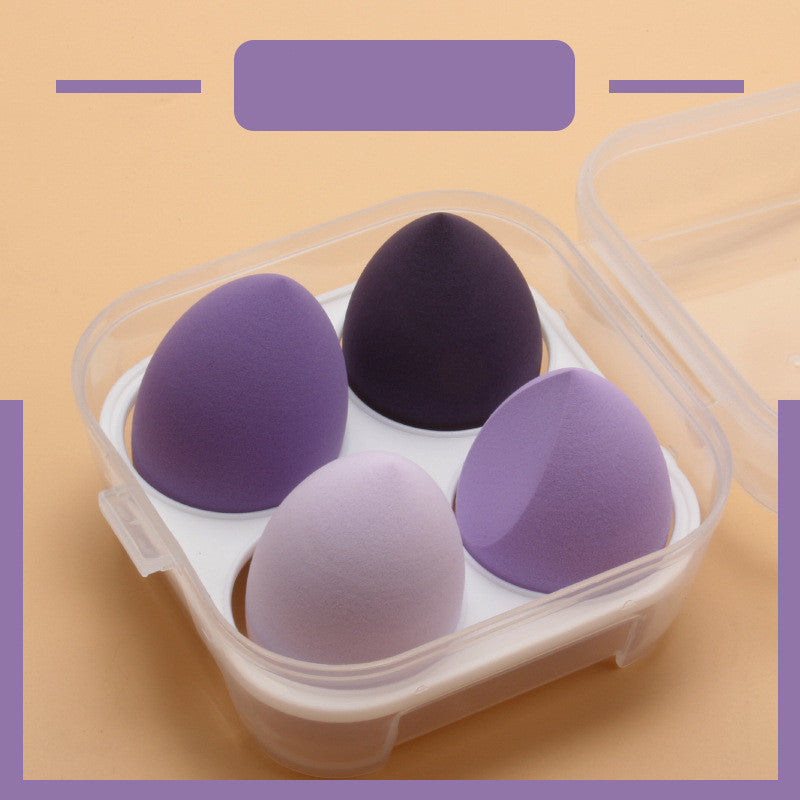 Organic vegan Beauty blends Egg sponges box - water Drop Diagonal Cut Box Set with case - 4/8PCS Set Premium Makeup Foundation Blender Sponge Puff Cosmetic Beauty Eggs Box - Free UK USA deliveries available ; LINK IN BIO
