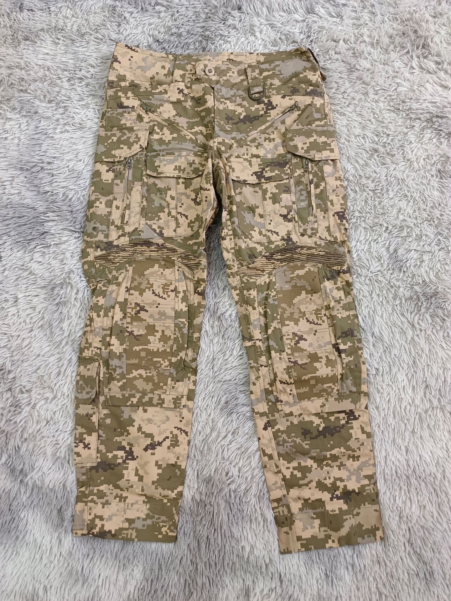 Men’s Tactical Combat Camouflage Pants Waterproof Outdoor Military Cargo Trousers Hiking