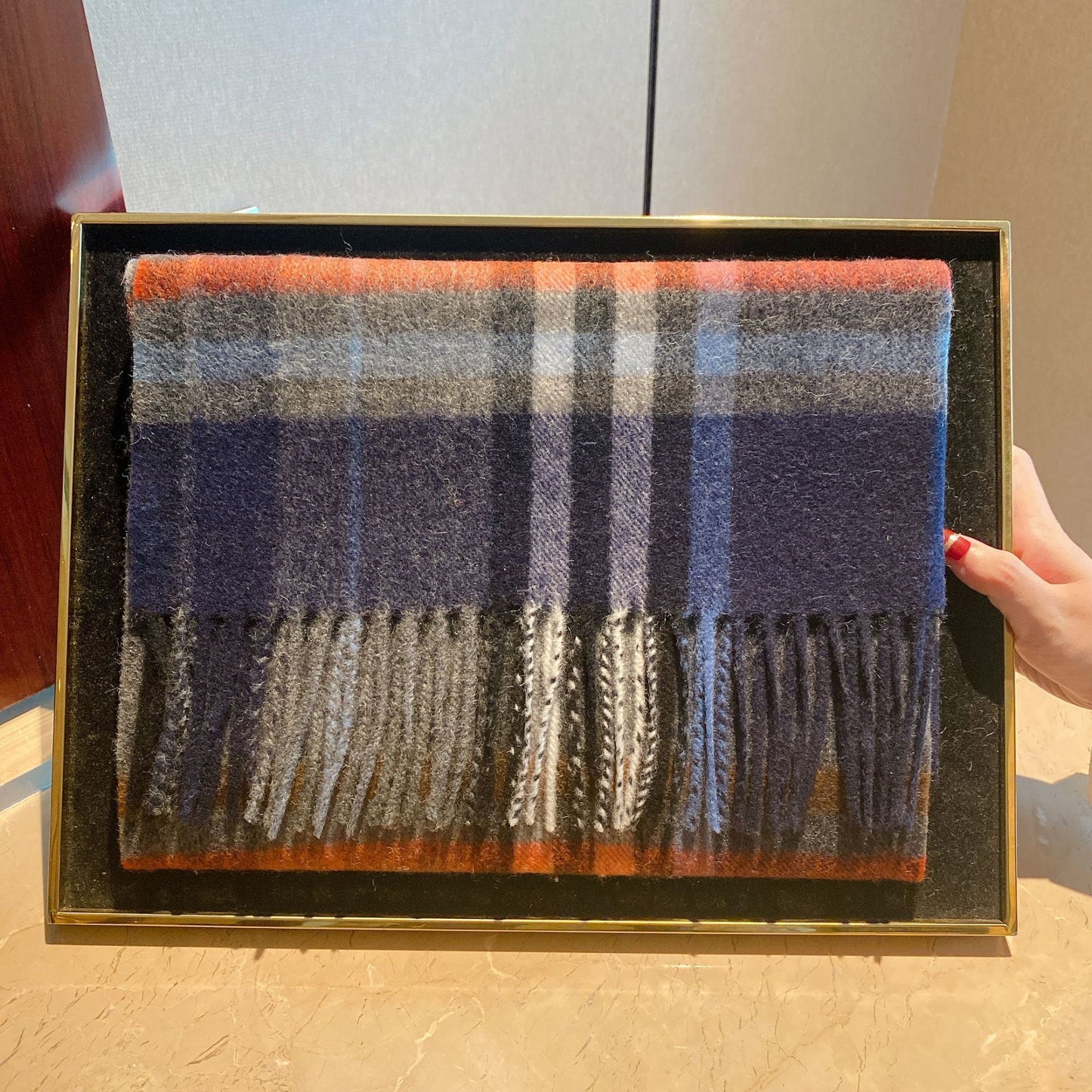 Edinburgh Scotland Edinburgh Plaid Scarf Winter New Wool Cashmere Warm wool scarves shawl dress