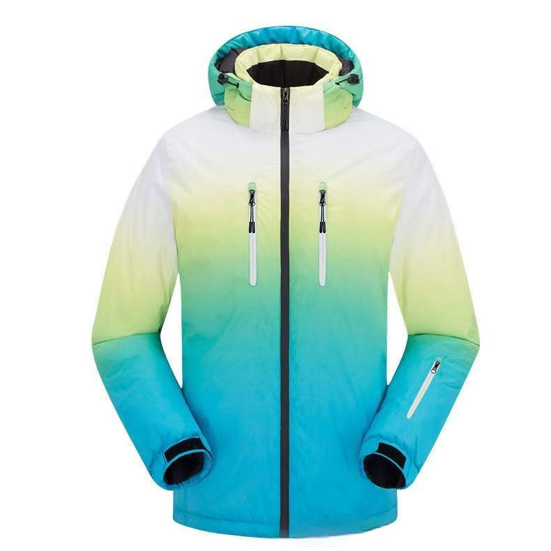 Waterproof Ski Jacket Men Women Winter Warm Windproof Thick Snow Coat Unisex Outdoor