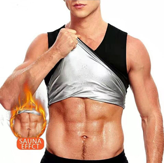 Fitness Corset Men's / Women’s Shapewear Heat Trapping Shirt Sweat Body Shaper Vest Bodysuit , Suana kit dress vest , gym activewear Top - UK USA Free delivery
